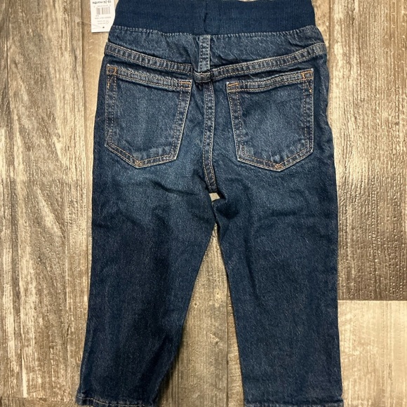 GAP Kids Dark Blue Denim Joggers Size 18-24 months - Picture 5 of 7